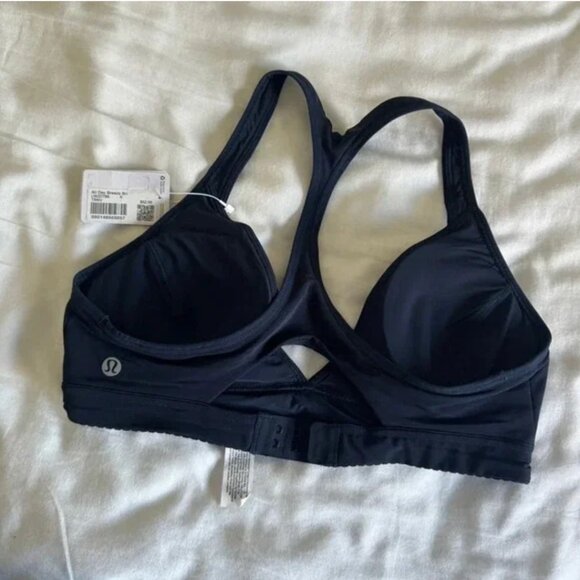 127 Lululemon All Day Breeze Bra True Navy - Picture 3 of 6